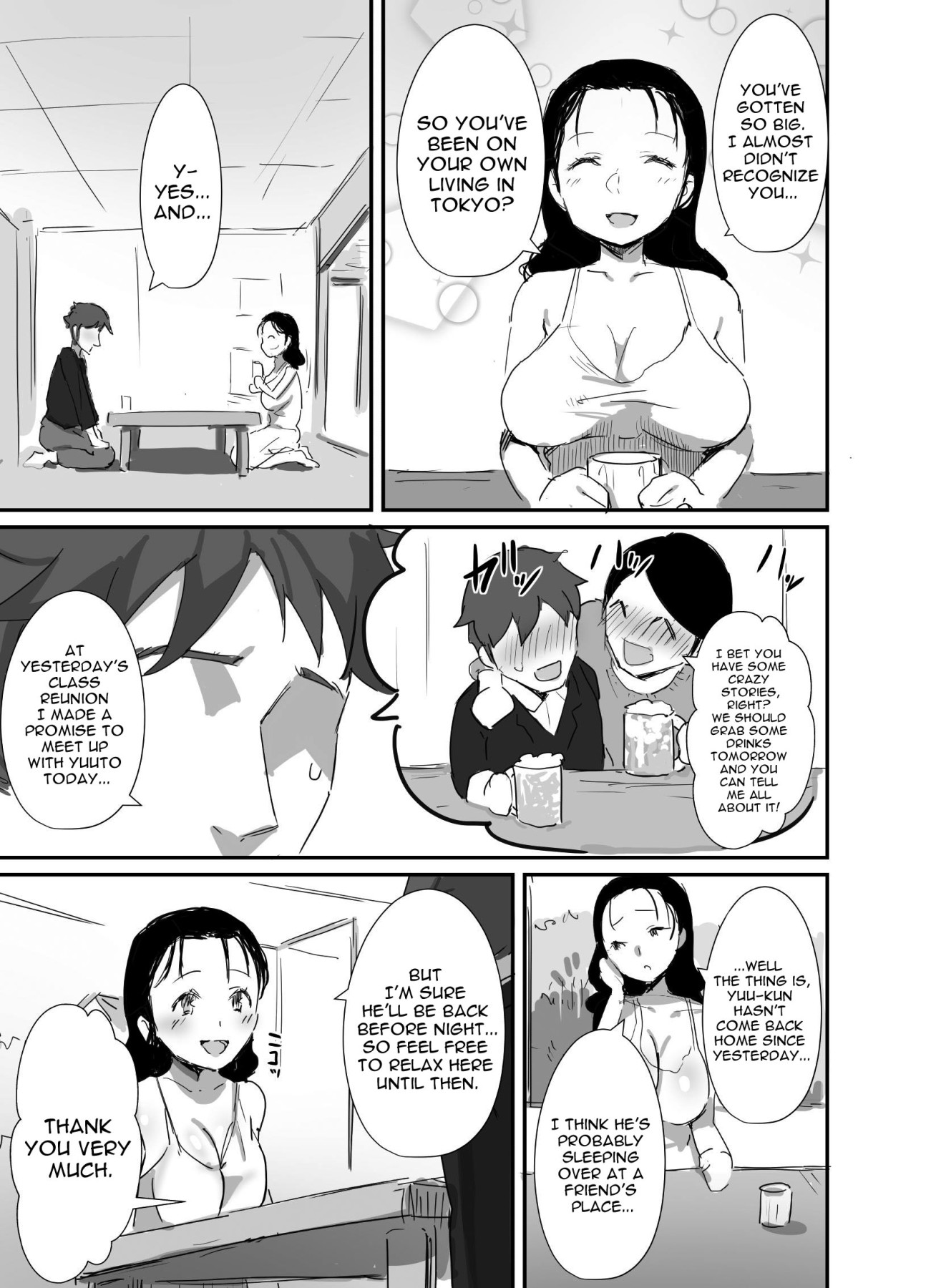 Hentai Manga Comic-Summer With An Older Woman 2-Read-5